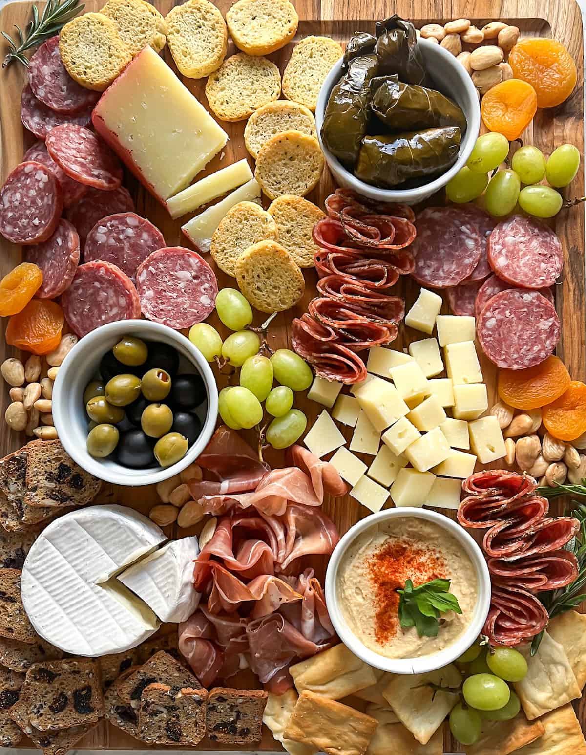 Mediterranean Charcuterie Board, Easy Meze How To - Mallory the ...