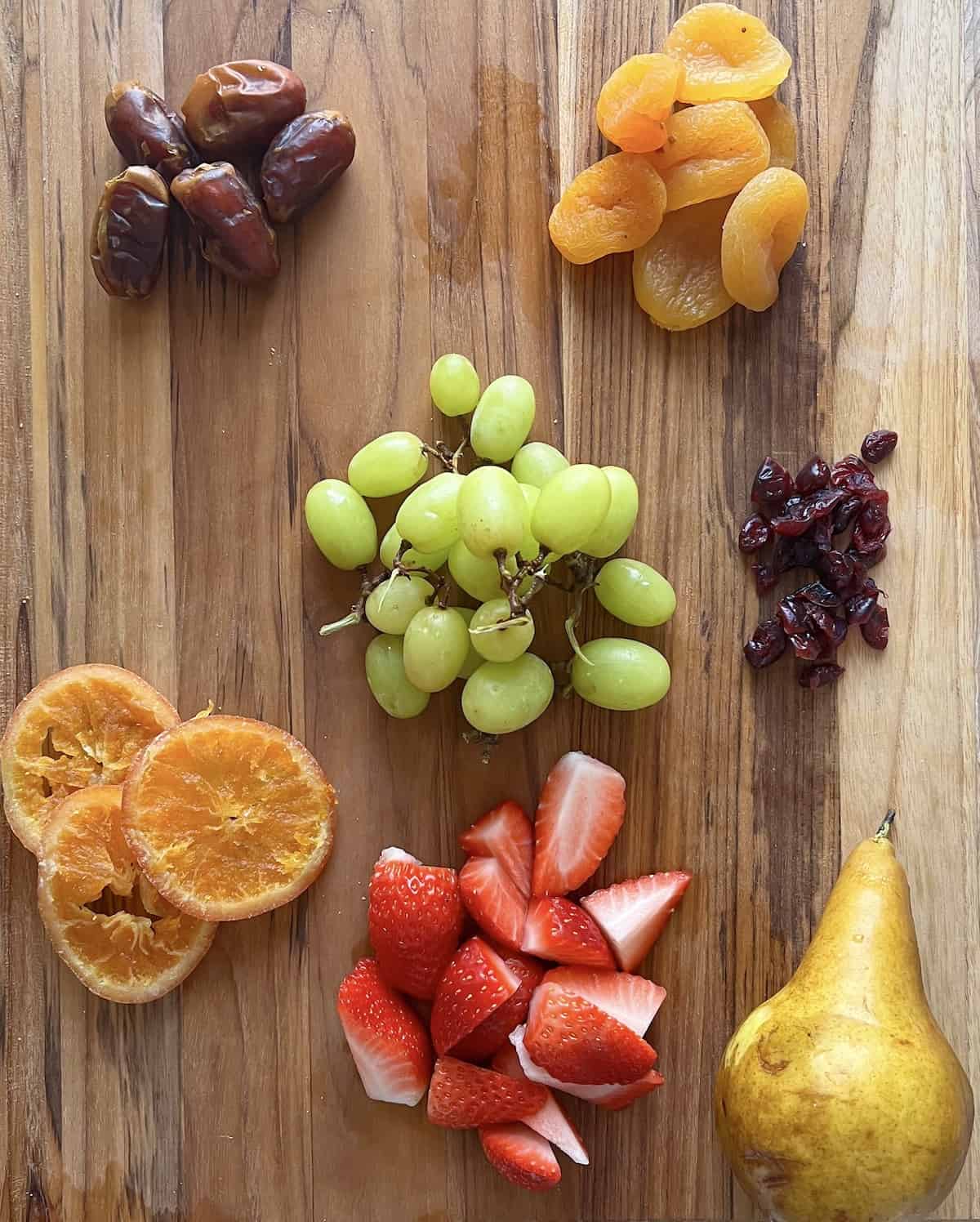 examples of fruits for charcuterie board
