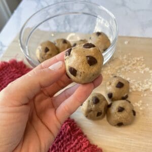 protein cookie dough balls