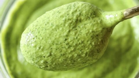 Easy Green Goddess Dressing with Avocado (Creamy) Easy Green Goddess Dressing with Avocado (Creamy)