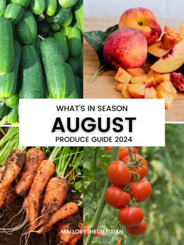 August Produce Guide Featured Image.