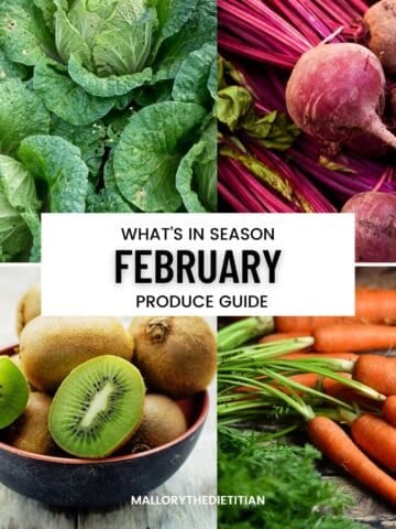 what's in season february.