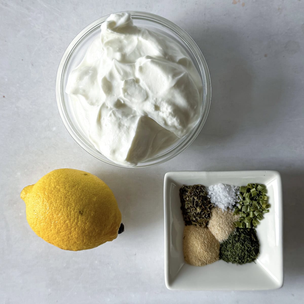 healthy ranch dressing ingredients.