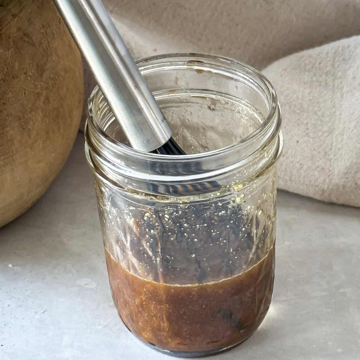 maple balsamic dressing.