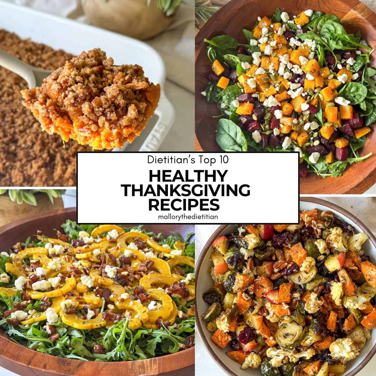 healthy thanksgiving recipes blog post photo.