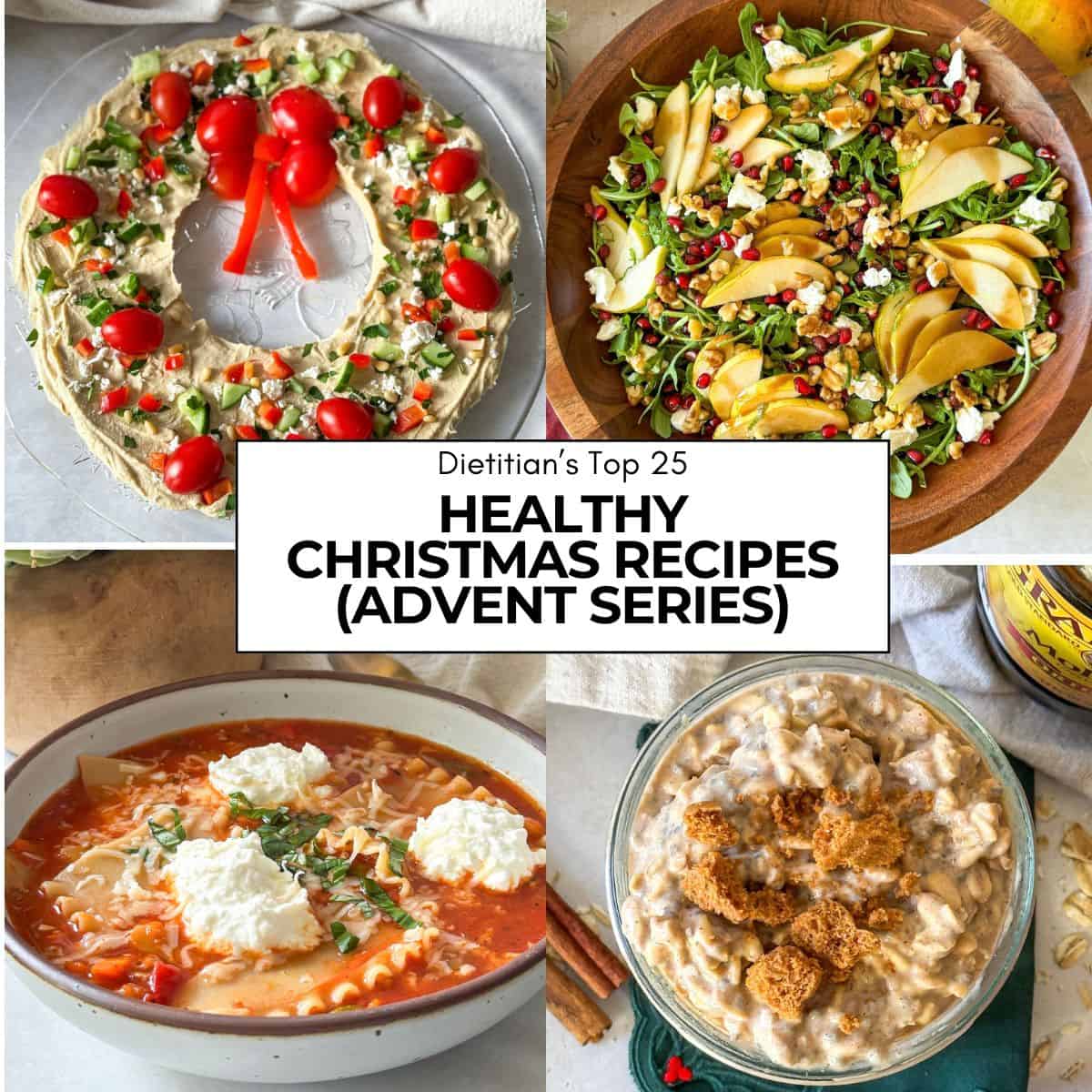christmas recipes blog post image.