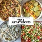 july 4th recipes cover photo
