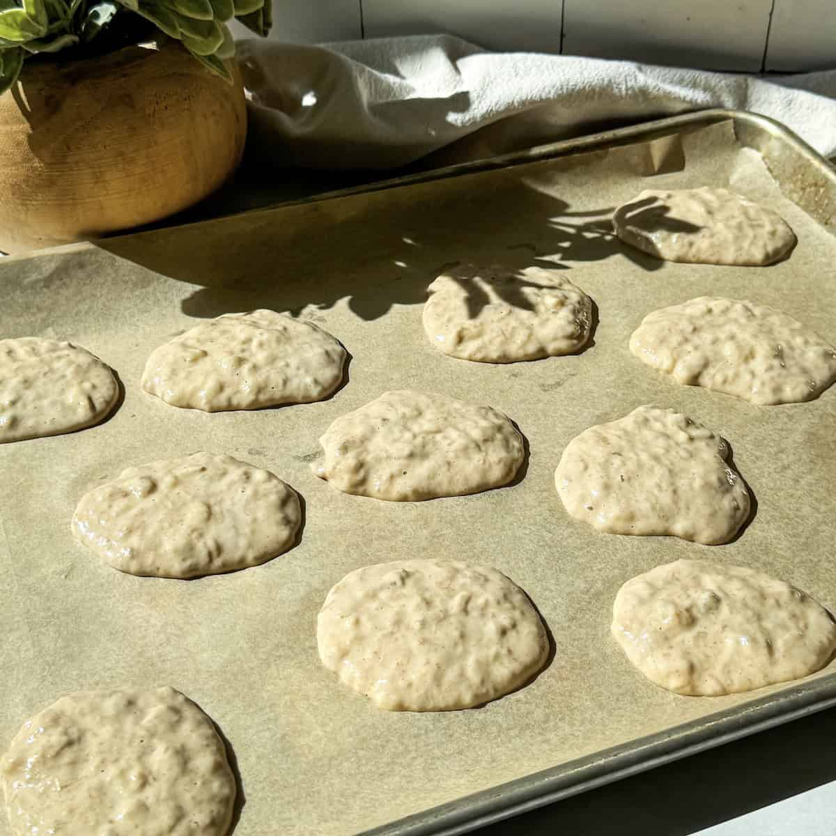 banana yogurt bites before chocolate goes on top.